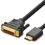 Ugreen kabel, HDMI na DVI, 1 m, črn (30116)