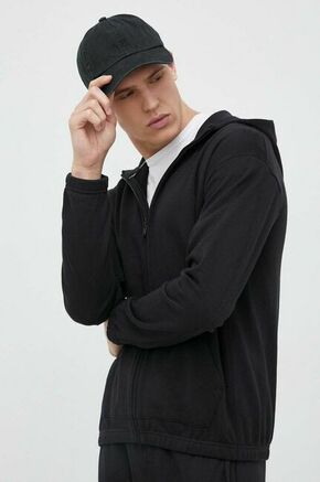 Pulover za vadbo Calvin Klein Performance Essentials črna barva