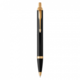Kemični svinčnik Parker Royal Im, črna, zlata zaponka