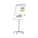 BI-OFFICE tabla samostoječa 4806175GR Maya Mobile 70x102 cm Alu, magnetna, sivo stojalo