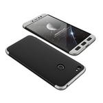 Zaščitni ovitek GKK 360 - Sprednji in zadnji pokrov celotnega mobilnega telefona za Xiaomi Redmi Note 5A Prime - Srebrna KP12936