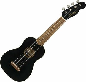 Fender Venice WN BK Soprano ukulele Črna