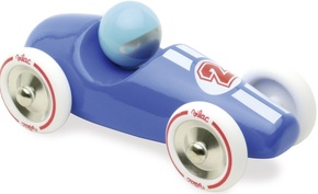 Vilac Dirkalnik GM modre barve z belimi platišči