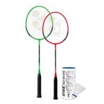 Yonex komplet: badminton loparja + žogice