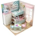 Miniaturna hiša dvajset Udobna otroška soba