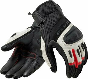 Rev'it! Gloves Dirt 4 Black/Red M Motoristične rokavice