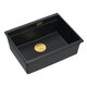 granitni umivalnik Logan 100 Black