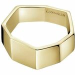 Calvin Klein Eleganten pozlačen prstan Origa KJATJR10010 (Obseg 54 mm)