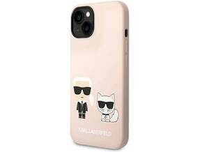 Karl Lagerfeld Karl Lag. And Chou. Silikon iPhone 14 Plus Pink KLHCP14MSSKCI