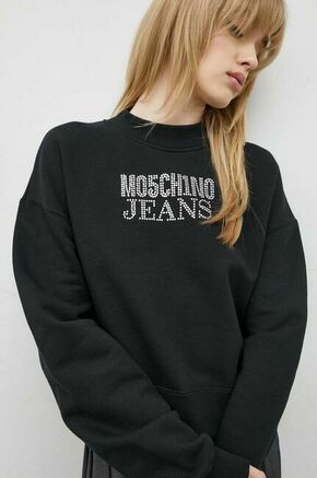 Bombažen pulover Moschino Jeans ženska