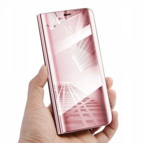 Onasi Clear View za Samsung Galaxy J4 Plus 2018 J415 - roza