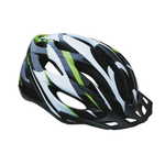 Sulov Spirit kolesarska čelada, črno-zelena, S