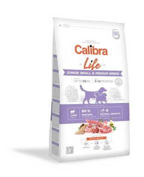 Calibra Life Junior Small &amp; Medium Breed hrana za pse z jagnjetino