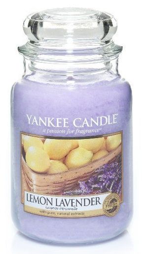 Yankee Candle dišeča sveča Lemon Lavender Classic