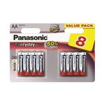 Panasonic alkalna baterija LR6EPS, Tip AA/Tip AAA, 1.5 V/5 V