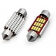 Amio avto led sijalka c5w 39mm 12 smd 4014 canbus 2,4w 12/24v 5000k 2 kosa