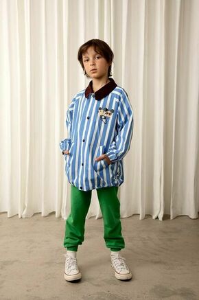 Otroška jakna Mini Rodini - modra. Otroški Jakna iz kolekcije Mini Rodini. Nepodložen model