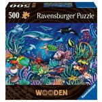 Ravensburger Lesena sestavljanka Podvodni svet 500 kosov