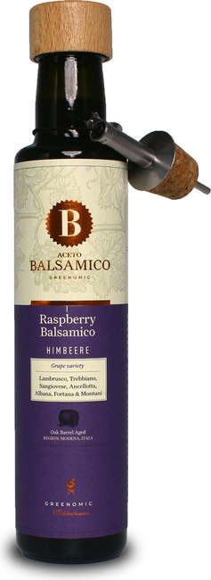 Greenomic Balzamični kis Aceto Balsamico - Maline