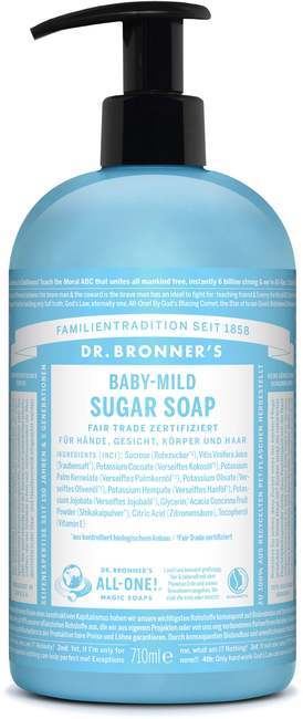 "Dr. Bronner's Sugar Soap Baby-Mild - 710 ml"