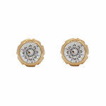Coach Uhani Signature Stone Earrings 37423484GLD111 Zlata