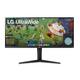LG UltraWide 34WP65G-B monitor, IPS, 34", 16:9/21:9, 2560x1080/2560x1440, 75Hz, USB-C, HDMI, DVI, Display port, USB