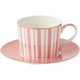 MAXWELL&amp;WILLIAMS skodelica za čaj s podstavkom Regency 240ml, roza, porcelan
