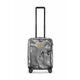 Kovček Crash Baggage LUNAR Small Size srebrna barva, CB231 - srebrna. Kovček iz kolekcije Crash Baggage. Model izdelan iz plastike.