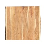 VIDAXL Mizna plošča trden akacijev les 58x(50-60)x3,8 cm