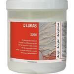 Lukas Acrylic Medium Plastic Pot Structure Gel Crystal Sand 250 ml