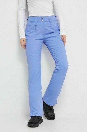 Smučarske hlače Descente Nina - modra. Smučarske hlače iz kolekcije Descente. Model izdelan vodoodpornega materiala.