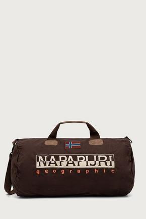 Napapijri torba Bering 3 rjava NP0A4GGMWT31