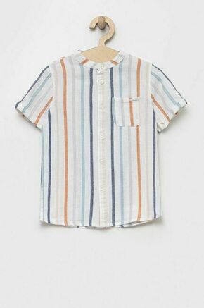Otroška srajca s primesjo lanu Birba&amp;Trybeyond - pisana. Otroški srajca iz kolekcije Birba&amp;Trybeyond