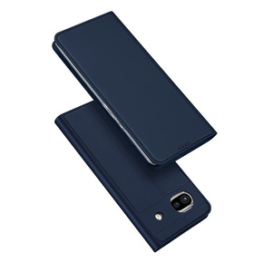 Slomart dux ducis skin pro case for google pixel 7a flip cover card wallet stand blue