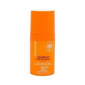 Lancaster Sun Beauty Protective Fluid vodoodporna zaščita pred soncem za obraz za vse tipe kože 30 ml za ženske