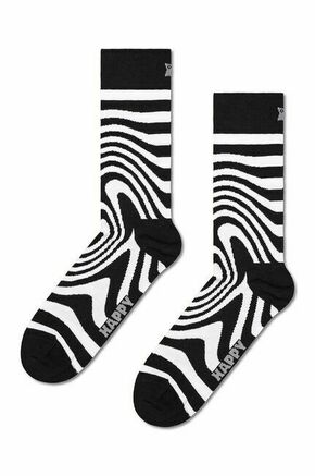 Nogavice Happy Socks Dizzy Sock črna barva - črna. Nogavice iz kolekcije Happy Socks. Model izdelan iz elastičnega