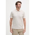 Joop! polo majica moška bombažna bež 30101930