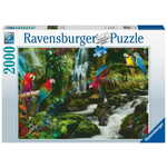 Ravensburger sestavljanka Pisan papagaj v džungli, 2000 delov
