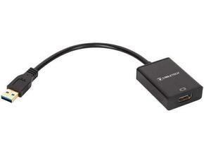 Cabletech Adapter pretvornik USB 3.0 - HDMI s kablom