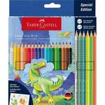 Faber-Castell Colour Grip Set dinozavrskih barvic, 24 kosov