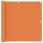 vidaXL Balkonsko platno oranžno 90x300 cm oksford blago