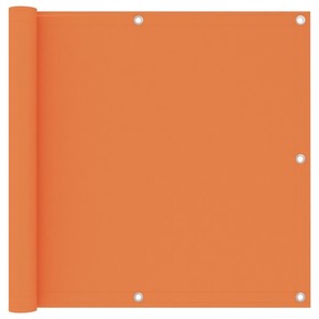 VidaXL Balkonsko platno oranžno 90x300 cm oksford blago