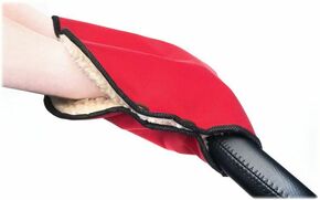 Caretero Tople rokavice za voziček - RED - 5902021526581