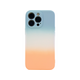 Chameleon Apple iPhone 13 Pro - Gumiran ovitek (TPUP) - Ombre - mint-oranžen