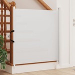 vidaXL Izvlečna vrata za hišne ljubljenčke bela 82,5x125 cm