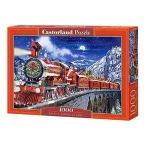 Castorland Puzzle Božičkov vlak 1000 kosov