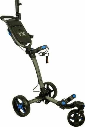 Axglo Tri-360 V2 3-Wheel SET Grey/Blue Ročni voziček za golf