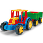 Wader traktor s prikolico Gigant