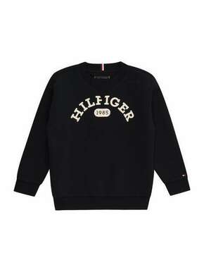 Otroški pulover Tommy Hilfiger črna barva - črna. Otroški pulover iz kolekcije Tommy Hilfiger