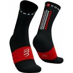 Compressport Ultra Trail Socks V2.0 Black/White/Core Red T2 Tekaške nogavice